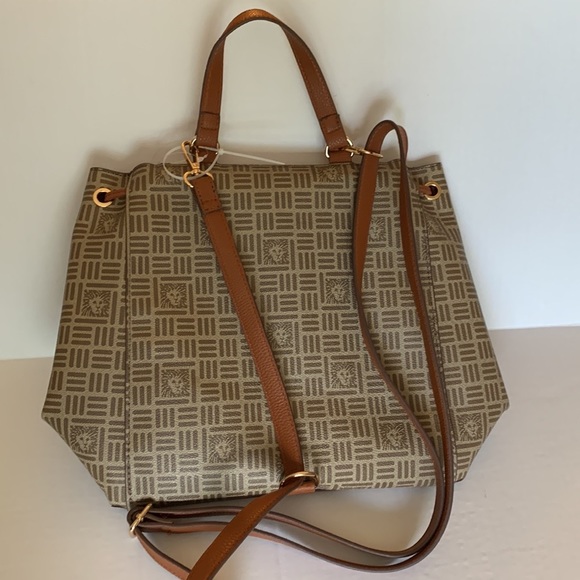 ANNE KLEIN. NWT. Saddle/Brown Colin-L, backpack. Removable/Adjustable st… - Picture 10 of 16